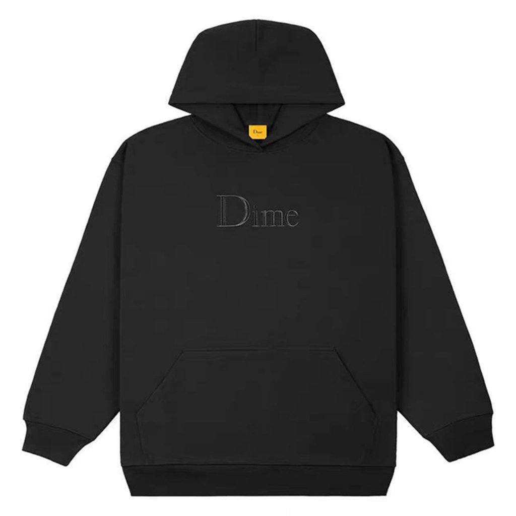 Dime Black Hoodie